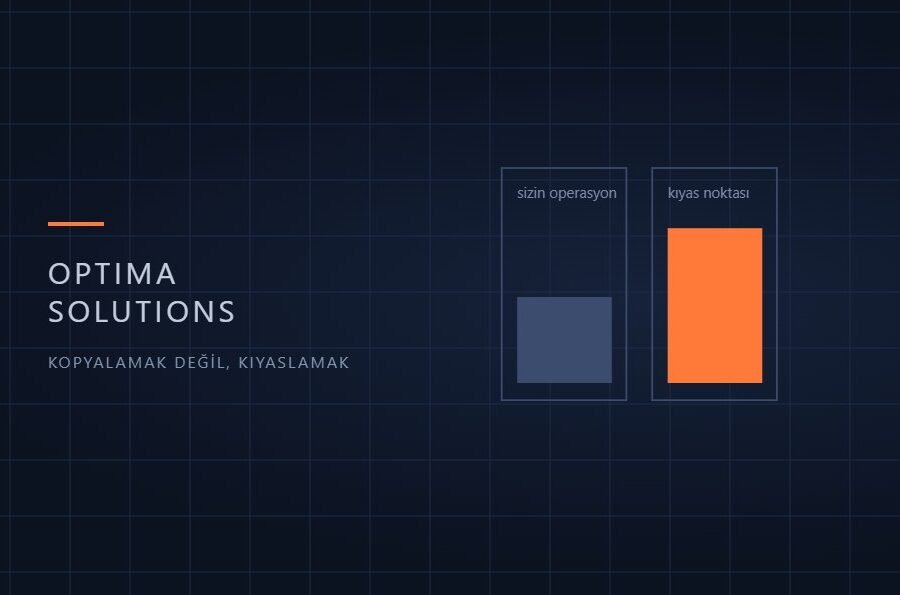 Lojistik Benchmark: Kopyalamak Değil, Uyarlamak